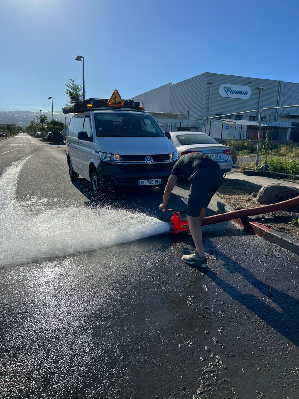Camion d'intervention CHR à La Réunion