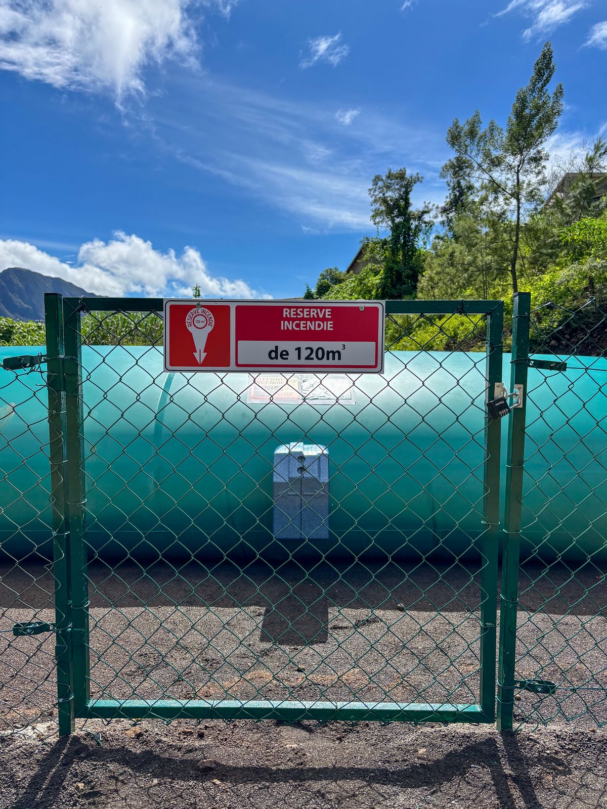 Réserve incendie SDIS 120m³