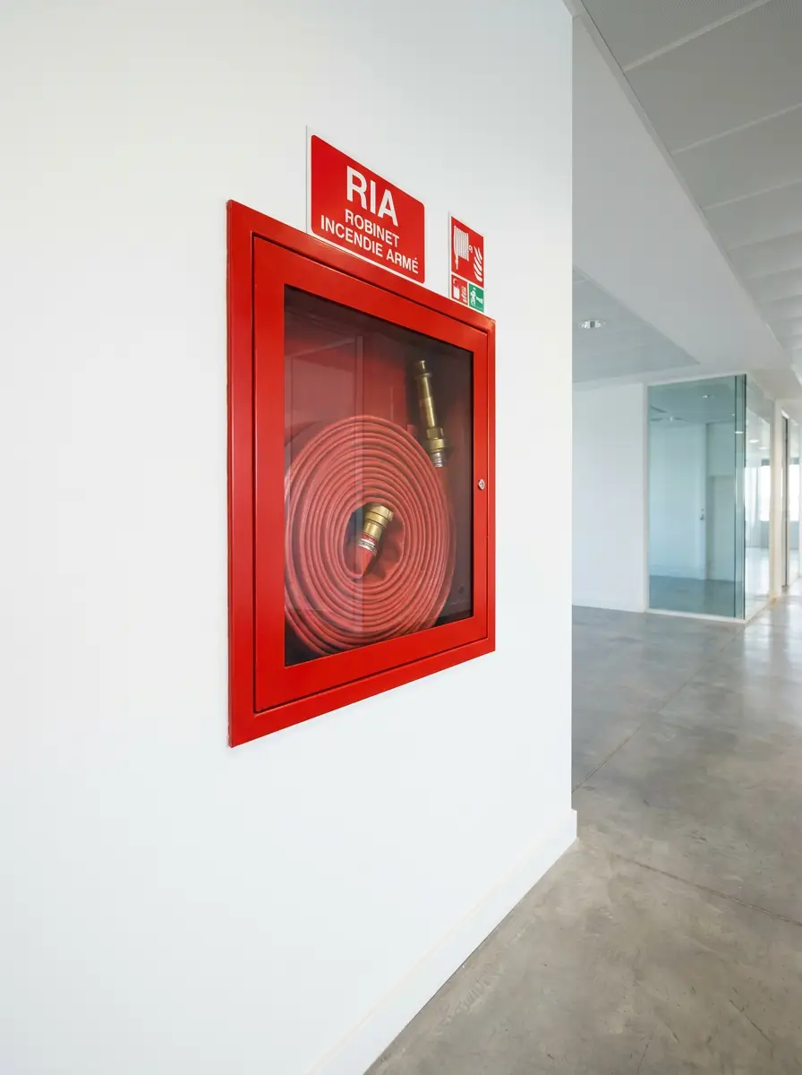Vérification d'un robinet incendie armé (RIA)